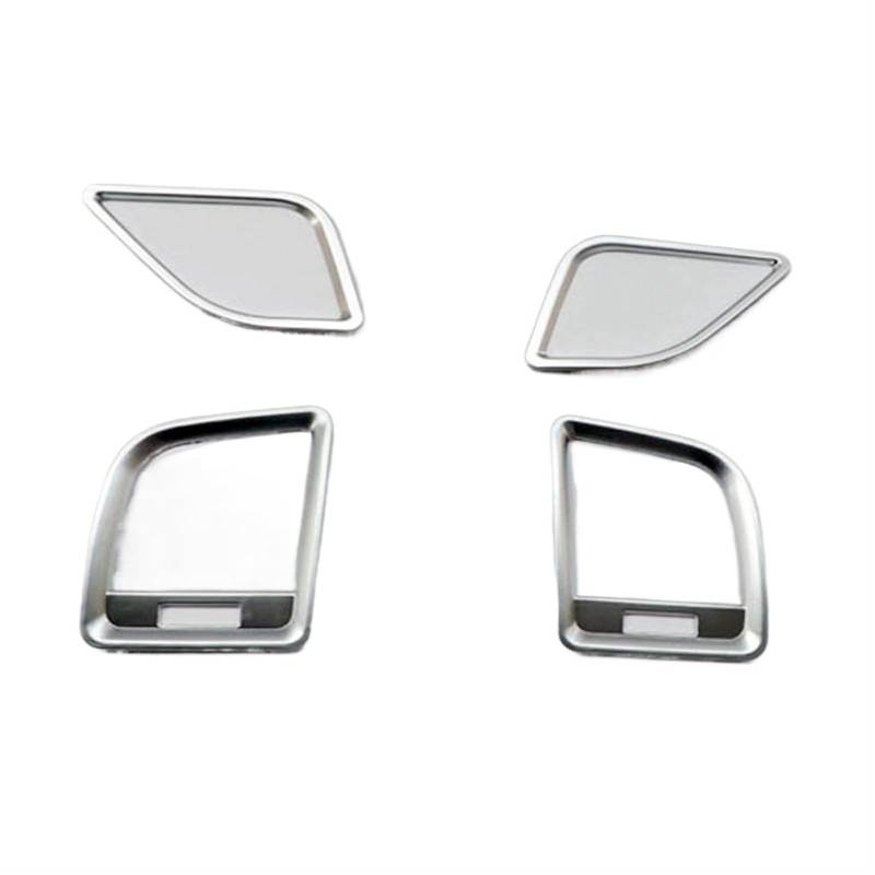Jodriva Chrom-Lüftungsschlitz-Zierleiste, Auto-Styling-Aufkleber, Innenausstattung, for Mazda, for CX-5 Cx 5 Cx5 KE 2012–2016 Auto-Lüftungsgitter-Dekoration(Air 4 Pcs) von Jodriva