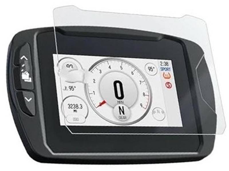 Jodriva Displayschutzfolie, Motorrad-Armaturenbrett-Displayschutz, for FTR 1200S 1200 S 2019–2020, Displayschutzfolie, Kratzschutzfolie Displayschutzfolie für das Armaturenbrett von Motorrad(BLACK 4 s von Jodriva