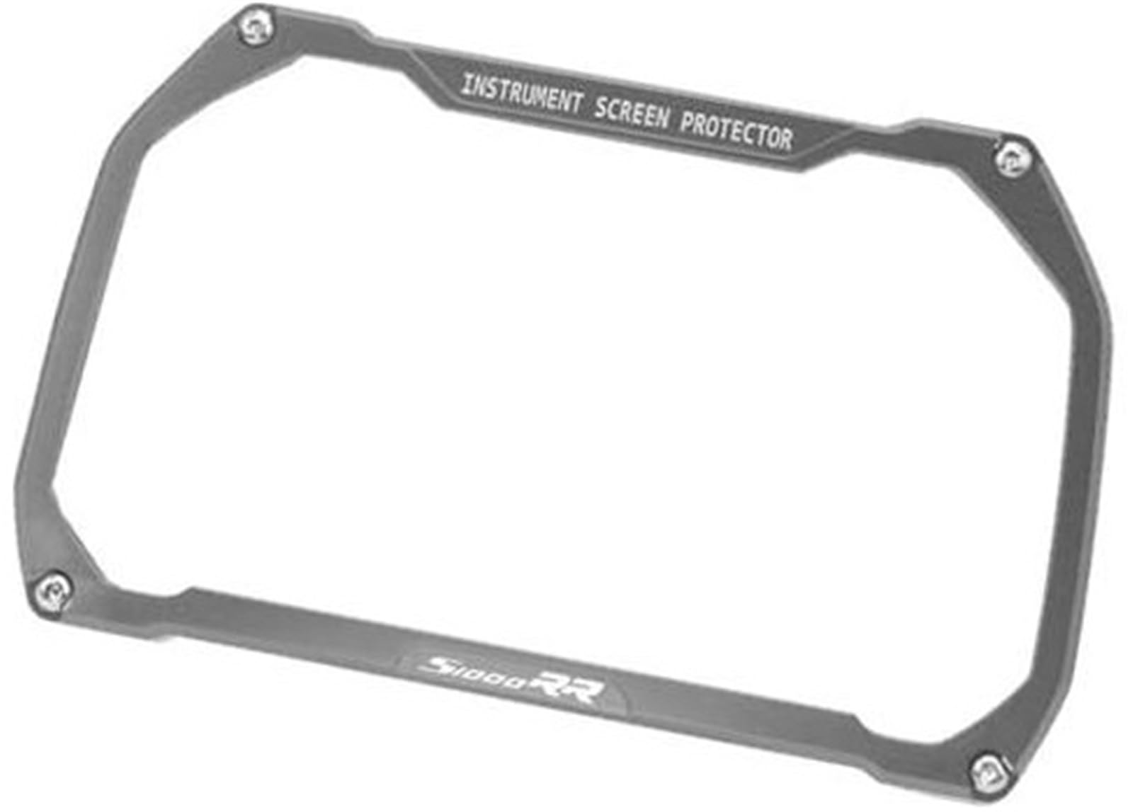 Jodriva Displayschutzfolie, Motorrad-Messgerätrahmen, TFT-Diebstahlschutz, for S1000 RR/XR S1000XR S1000RR 2020 2021 Displayschutzfolie für das Armaturenbrett von Motorrad(Black S1000RR GY) von Jodriva