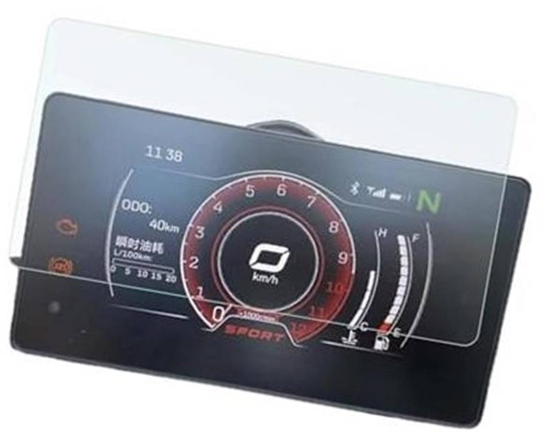 Jodriva Displayschutzfolie, for 250SR NK250 NK 400GT 650GT Motorradzubehör Cluster Anti-Kratz-Messgerätfolie Armaturenbrettabdeckung Displayschutzfolie Displayschutzfolie für das Armaturenbrett von Mo von Jodriva