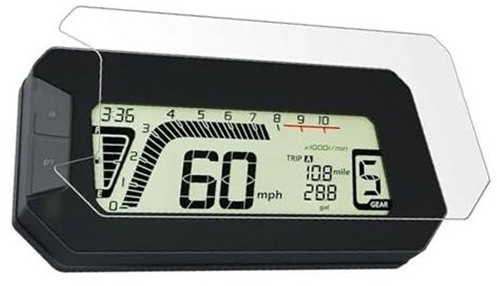 Jodriva Displayschutzfolie, for CB300F CB 300F 2023 Motorradzubehör Scratch Cluster Screen Displayschutzfolie für das Armaturenbrett von Motorrad(Black 4 STES) von Jodriva