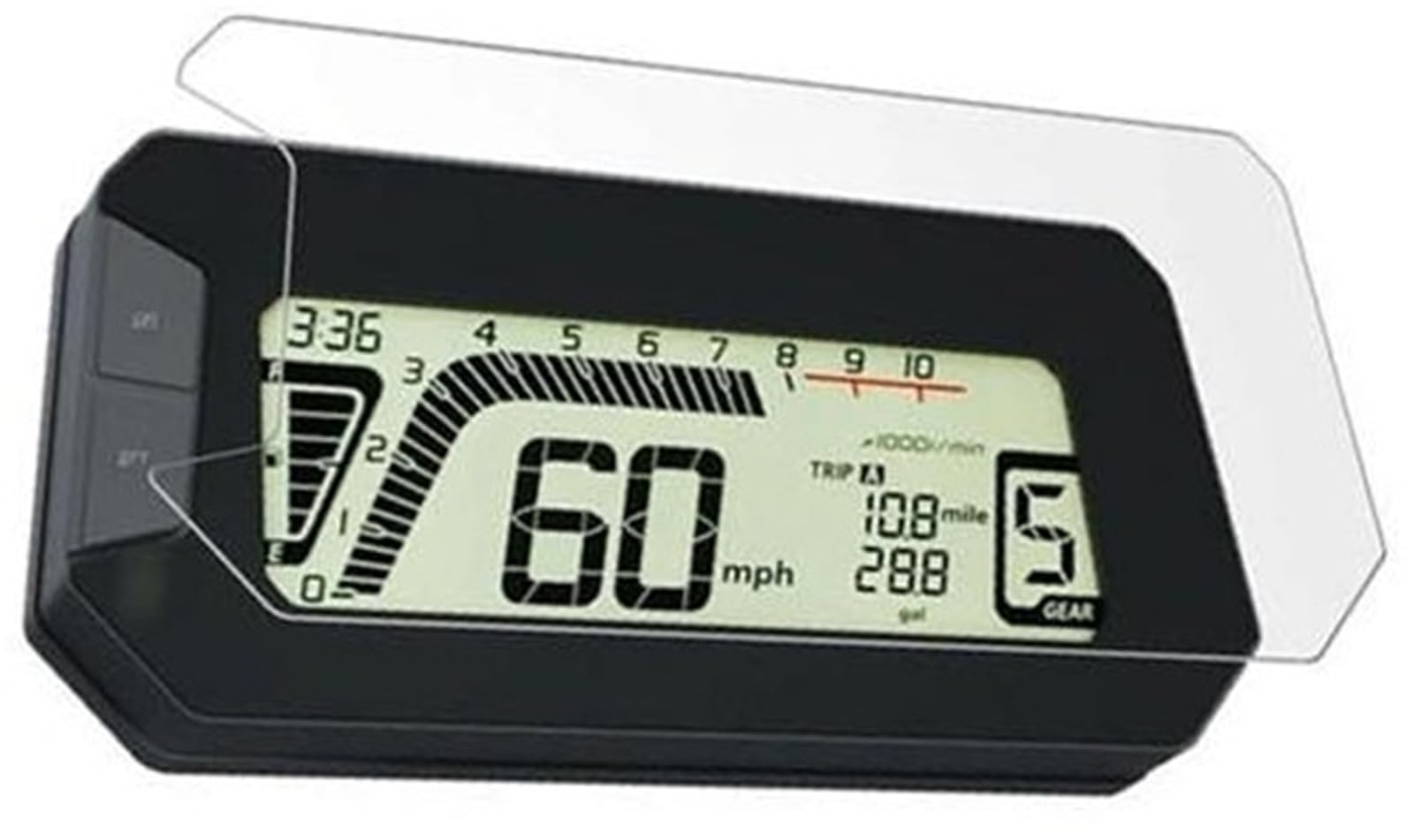 Jodriva Displayschutzfolie, for CRF300 CRF300L Rally 300 L CRF 300L Motorrad-Instrumentenfolie, Kratz-Cluster-Bildschirm, Armaturenbrett-Schutz Displayschutzfolie für das Armaturenbrett von Motorrad(B Jodriva Displayschutzfolie, for CRF300 CRF300L Rally 300 L CRF 300L Motorrad-Instrumentenfolie, Kratz-Cluster-Bildschirm, Armaturenbrett-Schutz Displayschutzfolie für das Armaturenbrett von Motorrad(B von Jodriva