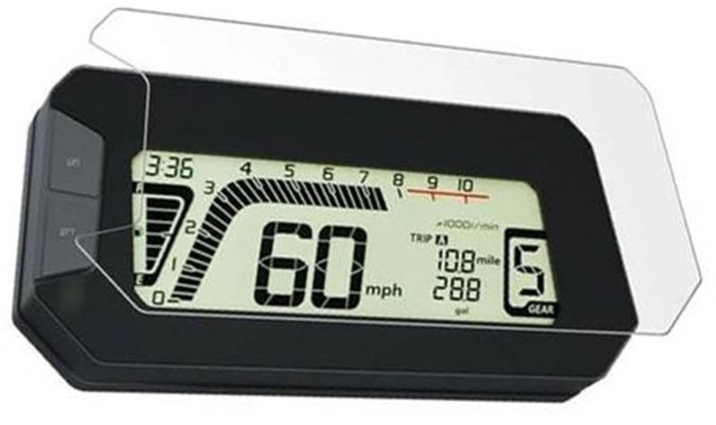 Jodriva Displayschutzfolie, for CRF300 CRF300L Rally 300 L CRF 300L Motorrad-Instrumentenfolie, Kratz-Cluster-Bildschirm, Armaturenbrett-Schutz Displayschutzfolie für das Armaturenbrett von Motorrad(B von Jodriva