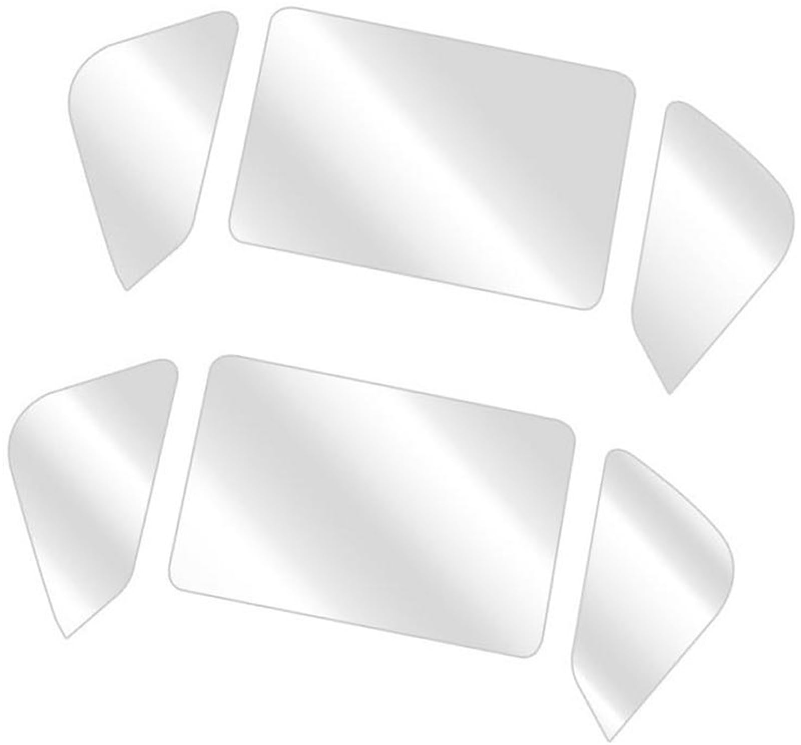 Jodriva Displayschutzfolie, for CRUISYM150 CRUISYM 150 Motorrad Cluster Kratzschutzfolie Displayschutzfolie Displayschutzfolie für das Armaturenbrett von Motorrad(Black 2 PSC) von Jodriva