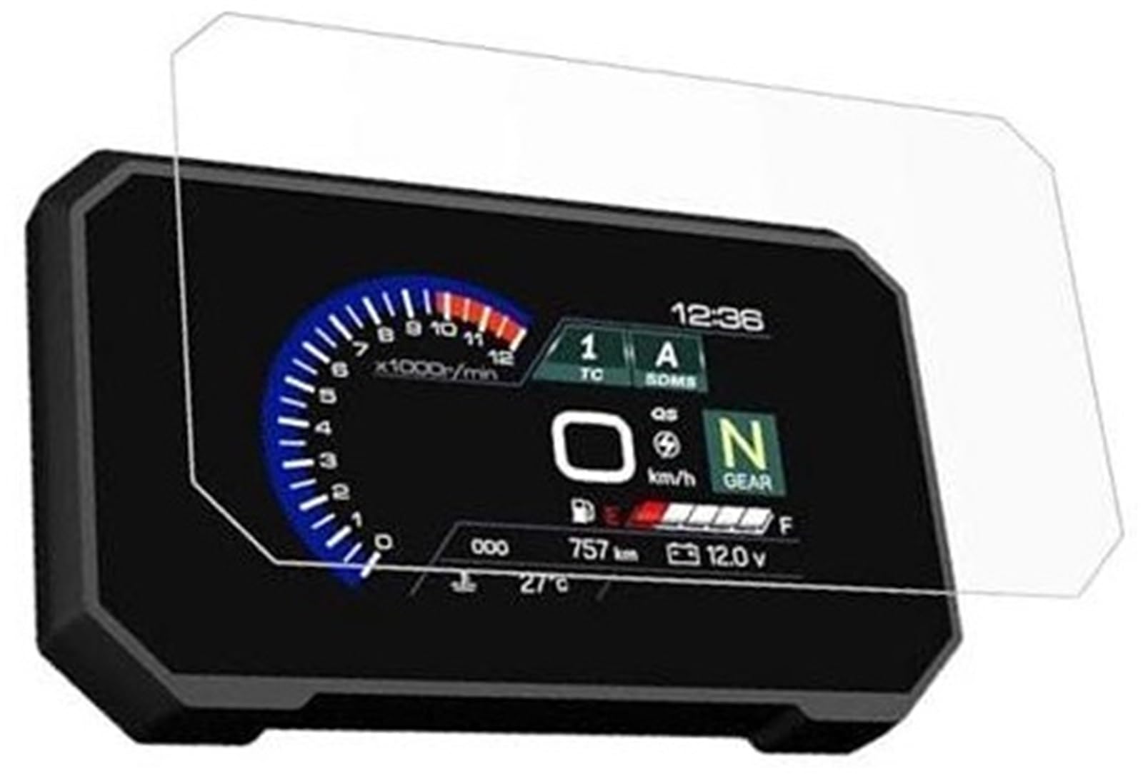 Jodriva Displayschutzfolie, for V-Strom 800DE, for VStrom 800 DE 2023, Armaturenbrett-Displayschutzfolie, for VStrom 800 DE 2023, Motorradzubehör Displayschutzfolie für das Armaturenbrett von Motorrad Jodriva Displayschutzfolie, for V-Strom 800DE, for VStrom 800 DE 2023, Armaturenbrett-Displayschutzfolie, for VStrom 800 DE 2023, Motorradzubehör Displayschutzfolie für das Armaturenbrett von Motorrad von Jodriva