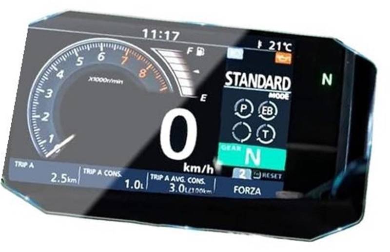 Jodriva Displayschutzfolie, for XADV 750 2021, Motorradzubehör, elektronisches Armaturenbrett, HD-Schutzfolie, Kratzclusterfolie, Displayschutzfolie Displayschutzfolie für das Armaturenbrett von Motor von Jodriva