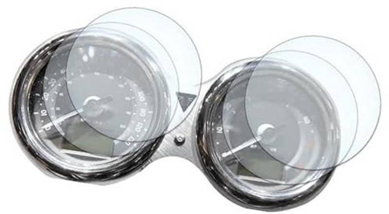 Jodriva Displayschutzfolie Motorrad Scratch Cluster Screen, for Triumph, Bonneville T100, for Bonneville T120 Thruxton R Displayschutzfolie für das Armaturenbrett von Motorrad(Black 1 PCS) von Jodriva