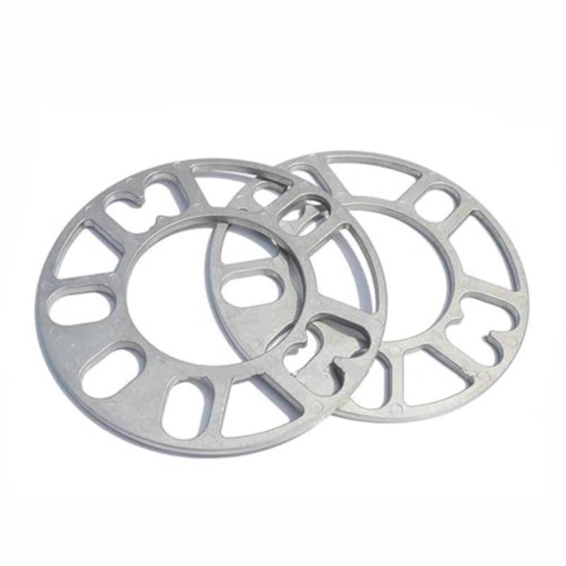 Jodriva Distanzstücke, 2 Stück, 10 MM, 4x98 4x100 4x108 4x114,3 5x100 5x105 5x108 5x112 5x114,3 5x120, Aluminium-Auto-Rad-Distanzstück, Einstellscheibe, Distanzscheibe, Platte Spurverbreiterungen für von Jodriva