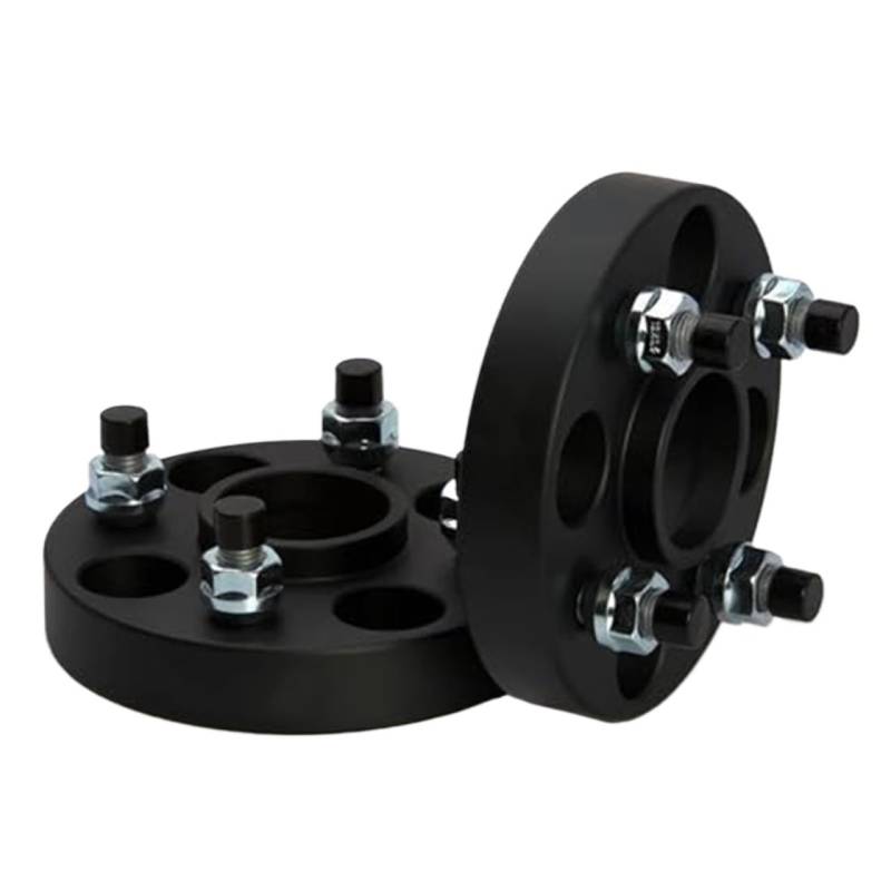 Jodriva Distanzstücke, 2-teilig, passend for M14x1,5 12/15/20 mm Aluminiumlegierung T6061-T6, geschmiedete Auto-Rad-Distanzstücke der PCD 5 x 100 CB 57,1 mm Unterlegscheibe Spurverbreiterungen für Aut von Jodriva