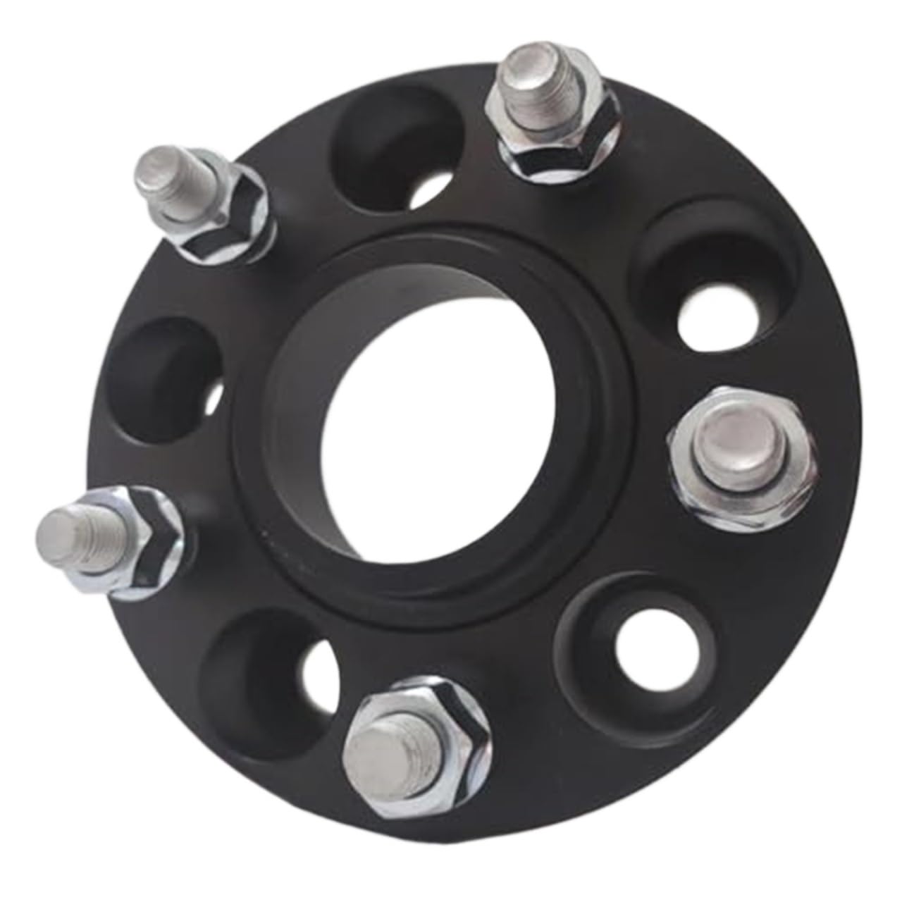 Jodriva Distanzstücke Auto-Rad-Distanzstück-Verbreiterung Kit 5x100 Hubcentric 54.1 Aluminium-Adapter-Distanzstücke, for Corona, for Caldina Shims Plate Spurverbreiterungen für Autos(Black 30mm) von Jodriva