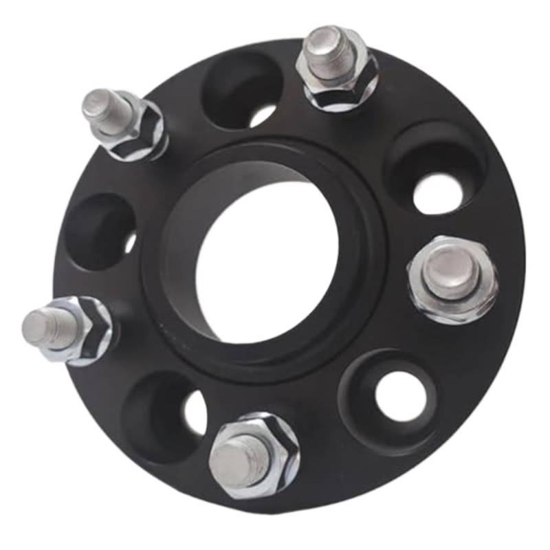 Jodriva Distanzstücke Auto-Rad-Distanzstück-Verbreiterung Kit 5x100 Hubcentric 54.1 Aluminium-Adapter-Distanzstücke, for Corona, for Caldina Shims Plate Spurverbreiterungen für Autos(Black 30mm) von Jodriva