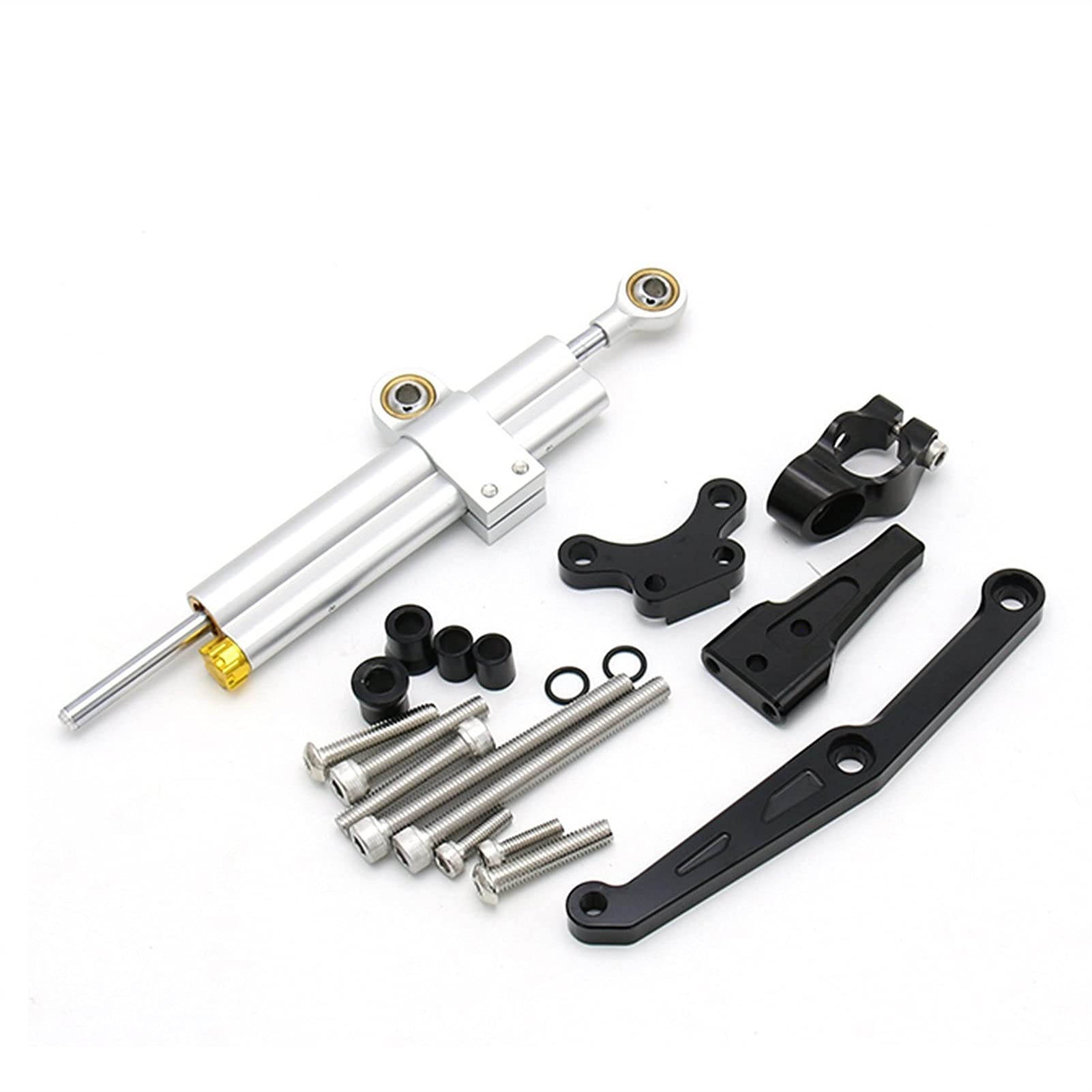 Jodriva Einstellbarer Halterungssatz for die Lenkungsdämpfermontage for Motorräder, for CB650R CB650 R CB 650 R 2019 2020, Aluminiumlegierung(F) von Jodriva
