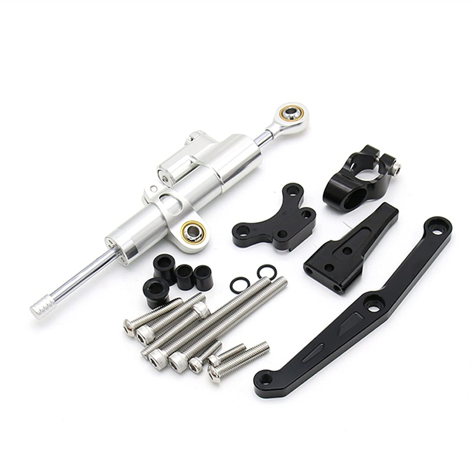 Jodriva Einstellbarer Halterungssatz for die Lenkungsdämpfermontage for Motorräder, for CB650R CB650 R CB 650 R 2019 2020, Aluminiumlegierung(H) von Jodriva