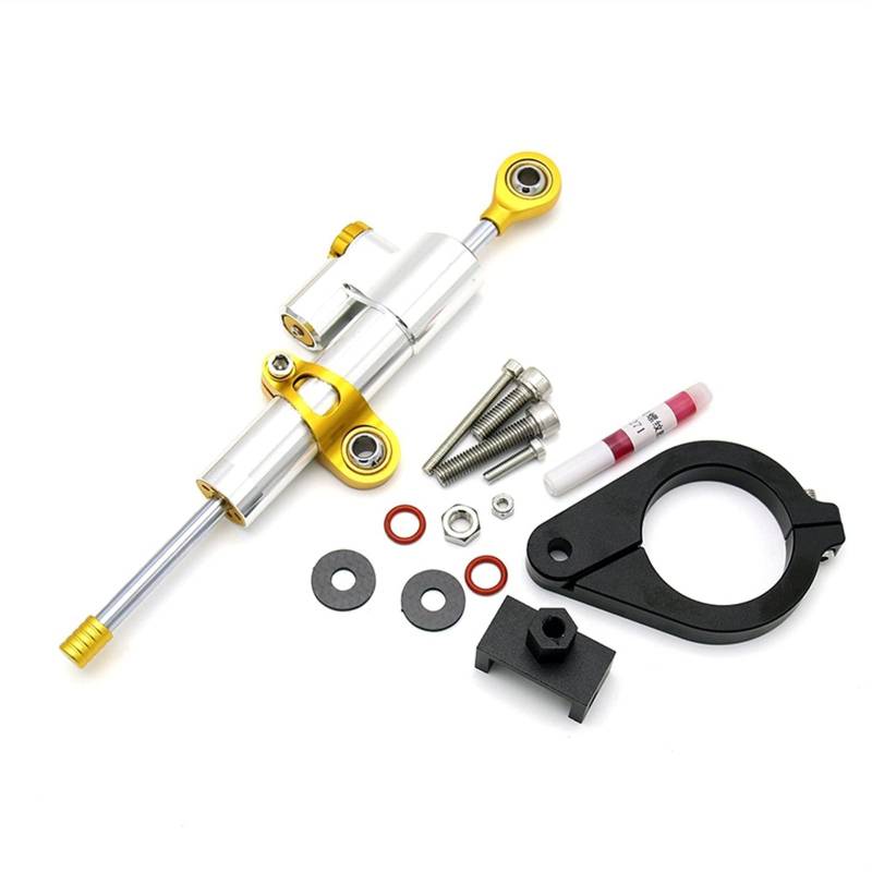 Jodriva Einstellbarer Lenkungsdämpfer-Halterungssatz for Motorräder, for, F800GS/ADV F800 GS(I) von Jodriva