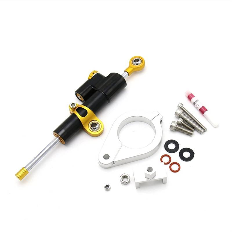 Jodriva Einstellbarer Lenkungsdämpfer-Halterungssatz for Motorräder, for, F800GS/ADV F800 GS(M) von Jodriva