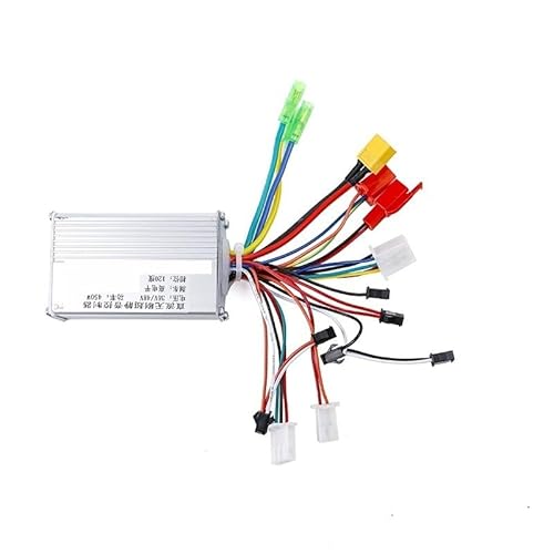 Jodriva Elektrische Roller E-Bike 24v 36v48v60v Lenker Drossel Geschwindigkeit Controller LCD Display Bldc Controller Zubehör Display für Elektroroller(1pcs Controller) von Jodriva
