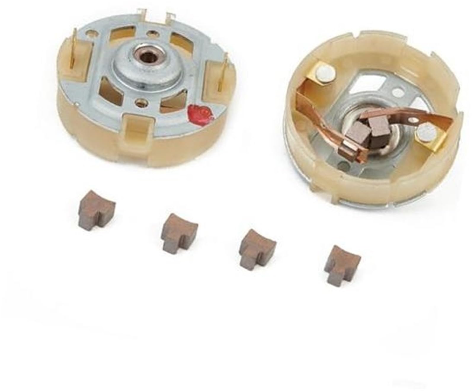 Jodriva Elektrischer Bohrmotor-Kohlebürstenhalter + 4 Kohlebürsten, überlegene Leistung Bürstenhalter für Autolichtmaschine Jodriva Elektrischer Bohrmotor-Kohlebürstenhalter + 4 Kohlebürsten, überlegene Leistung Bürstenhalter für Autolichtmaschine von Jodriva