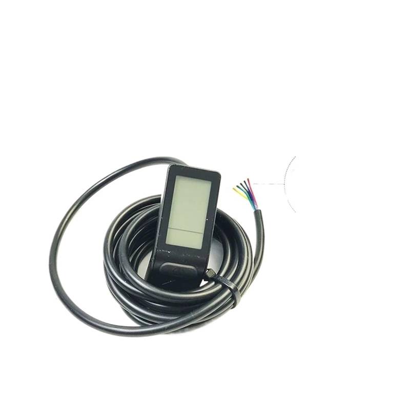 Jodriva Elektrofahrrad-LCD-Display, Geschwindigkeit, Batterieleistungsanzeige, LCD4-Armaturenbrett, for KT 24 V, 36 V, 48 V E-Bike-Roller Display für Elektroroller(SM Connector) von Jodriva