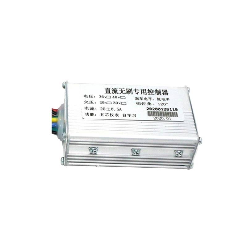 Jodriva Elektroroller-Controller, Drosselklappenmodifikationszubehör, for 36V48V-Display, USB-Lade-Daumendrehmesser, 5/6-poliger Controller Display für Elektroroller(36V 5Pin Box) von Jodriva