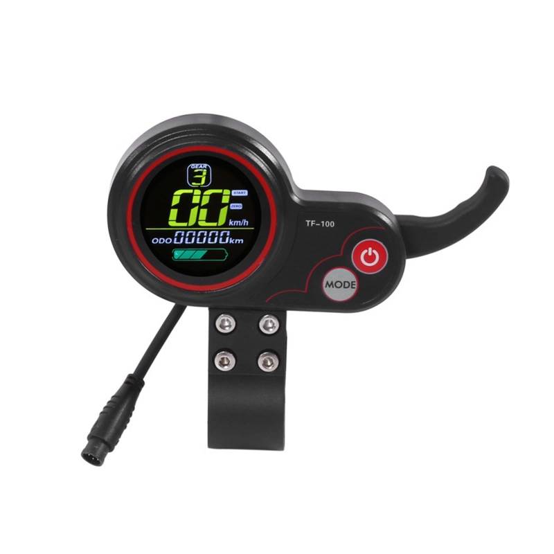 Jodriva Elektroroller-Controller mit TF-100 LCD-Display, Bedienfeld, Schaltschalter-Zubehör, 36 V, 48 V, for Kugoo, for Elektro-Fahrrad-Roller Display für Elektroroller(LCD Display) von Jodriva