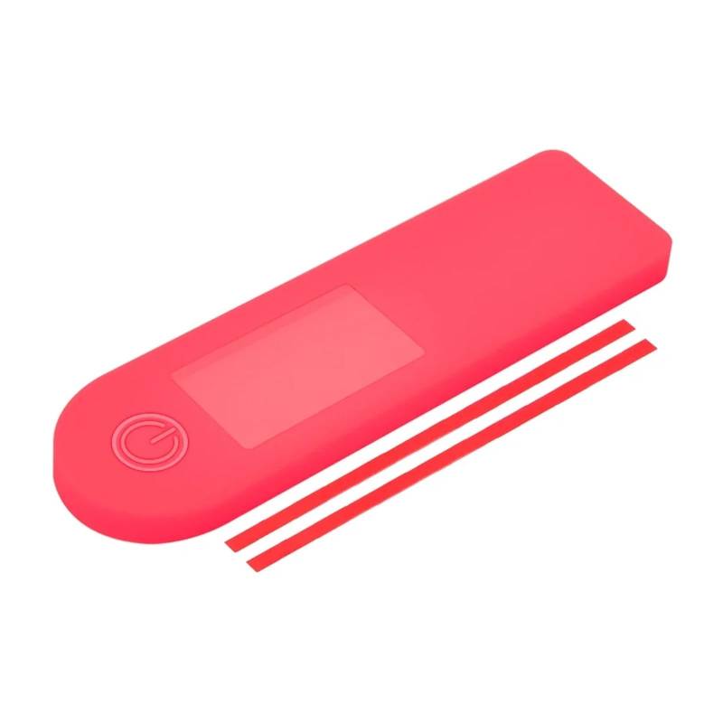 Jodriva Elektroroller-Platinen-Display-Schutzhülle, Silikonhülle, wasserdichte Armaturenbrett-Hülle, for Xiaomi, for Mi4 Pro Display für Elektroroller(Red) von Jodriva