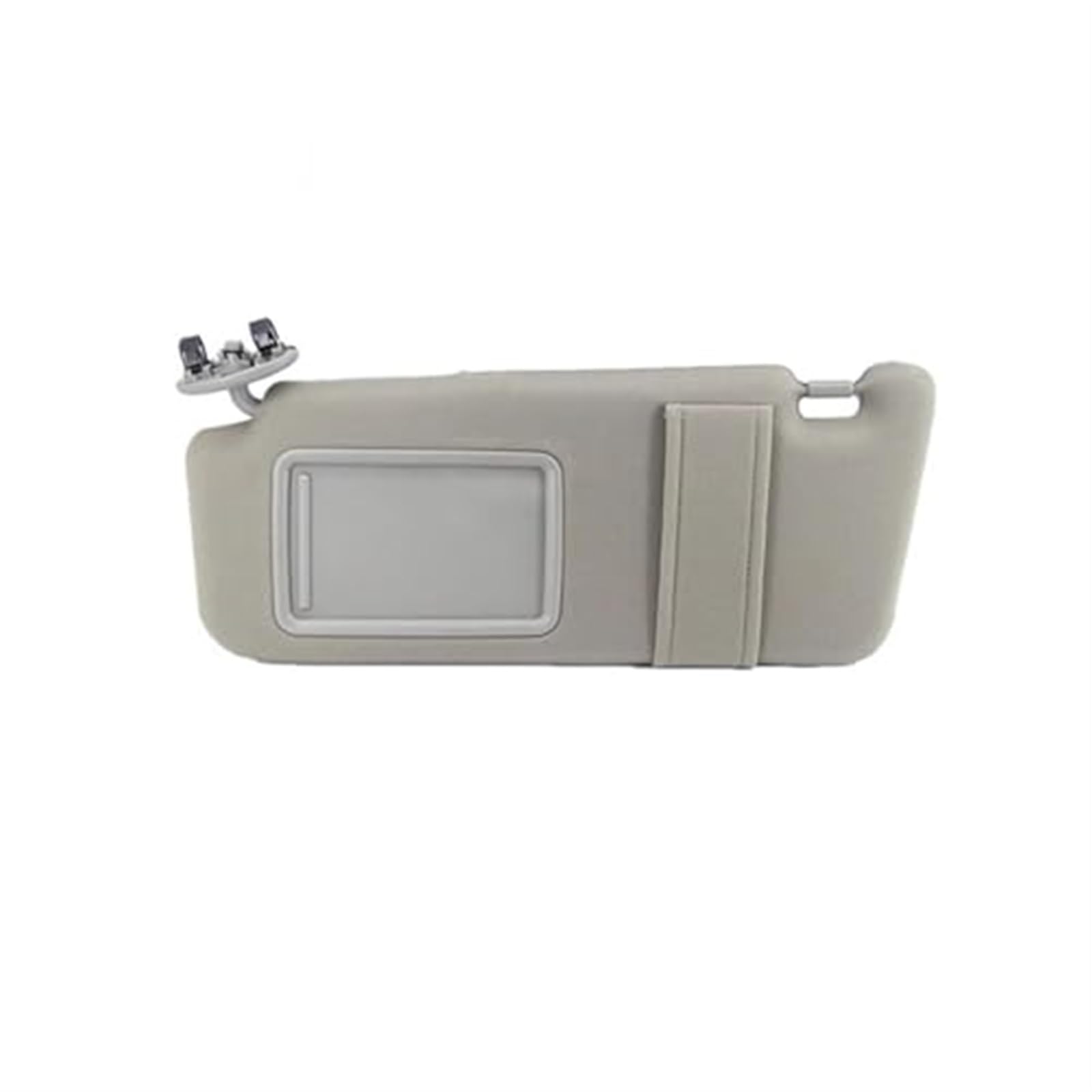 Jodriva Fahrer Beifahrer Links rechts Beige Grau Auto Sonnenblende Schatten mit Spiegel, for Toyota, for Camry Auto-Sonnenblendenbrett(Grey Left) von Jodriva