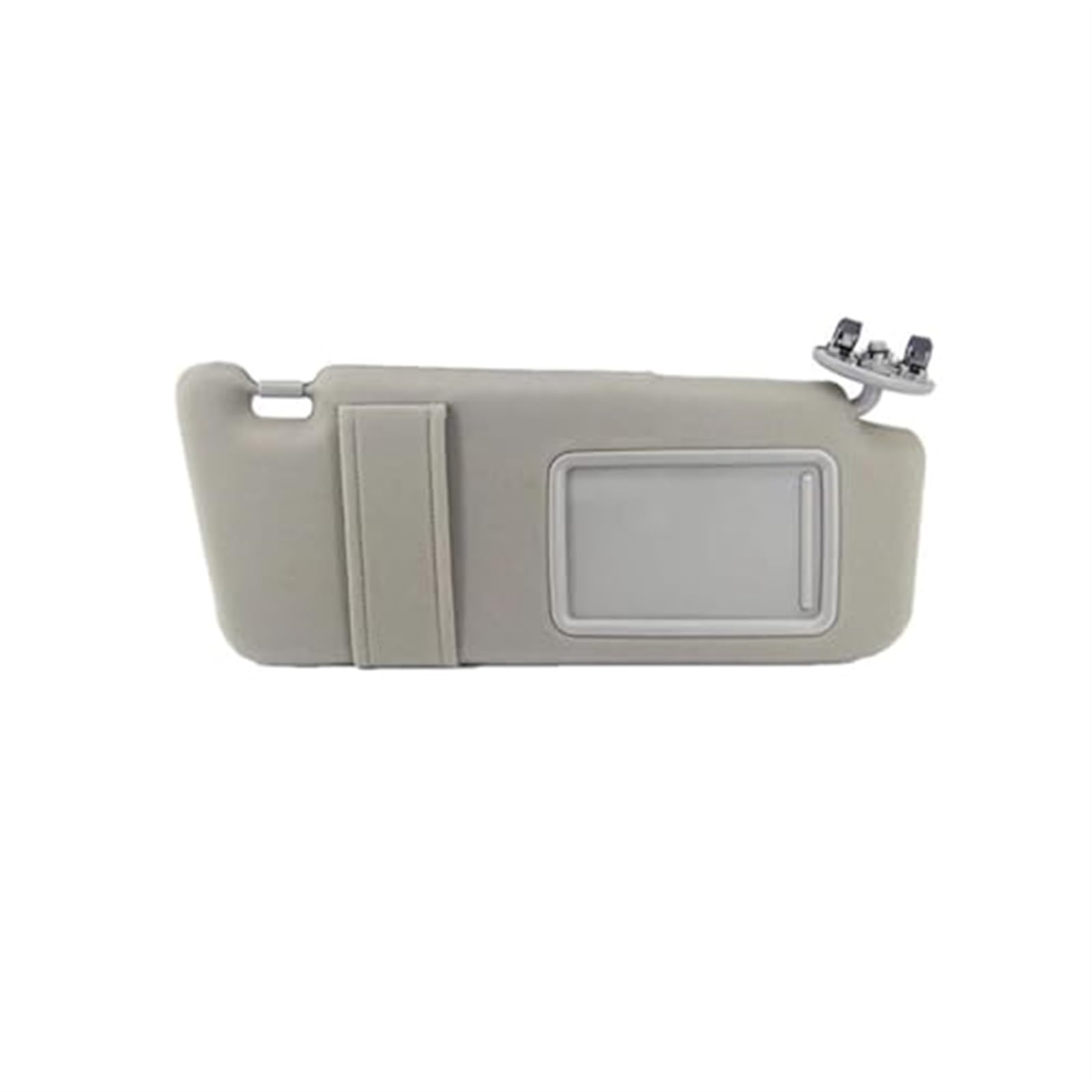 Jodriva Fahrer Beifahrer Links rechts Beige Grau Auto Sonnenblende Schatten mit Spiegel, for Toyota, for Camry Auto-Sonnenblendenbrett(Grey Right) von Jodriva