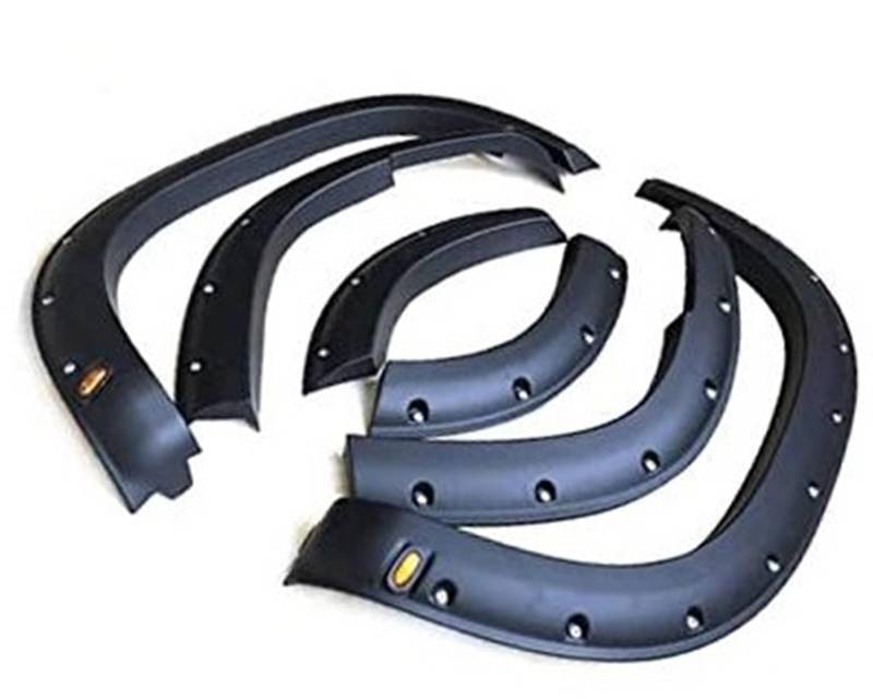 Jodriva Flares Wheel, for Toyota, Land Crusier Prado 2018-2022 Off-Raod Pickup Car Styling Rad Augenbrauen Zubehör Kotflügelverbreiterung von Jodriva