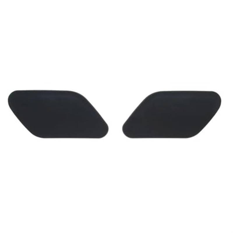 Jodriva Frontstoßstange Scheinwerfer Scheinwerferwaschanlage Jet Cover Düsenkappe, for Vauxhall, for Opel, Insignia 2008-2013 20998581 1452018 Scheinwerferwaschabdeckung(Black Set) von Jodriva