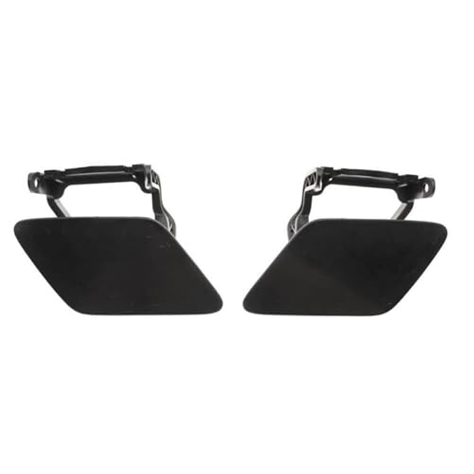 Jodriva Frontstoßstange Scheinwerfer Scheinwerferwaschdüse Abdeckkappe, for, A4 B9 2016+ 8W0855276 8W0855275 Scheinwerferwaschabdeckung(Black Set) von Jodriva