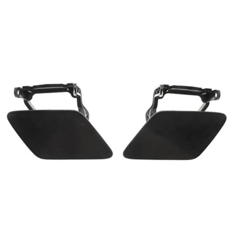 Jodriva Frontstoßstange Scheinwerfer Scheinwerferwaschdüse Abdeckkappe, for, A4 B9 2016+ 8W0855276 8W0855275 Scheinwerferwaschabdeckung(Black Set) von Jodriva