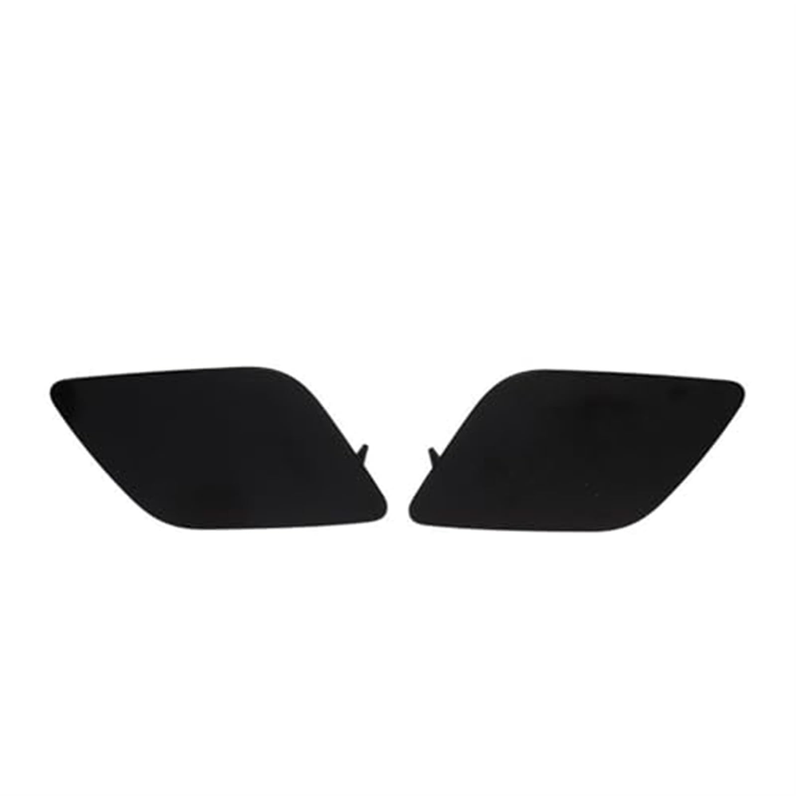 Jodriva Frontstoßstange Scheinwerferwaschanlage Sprühdüse Jet Abdeckkappe, for, A6 C6 Quattro S6 RS6 2005 2006 2007 2008 4F0955275 4F0955276 Scheinwerferwaschabdeckung(Black Set) von Jodriva