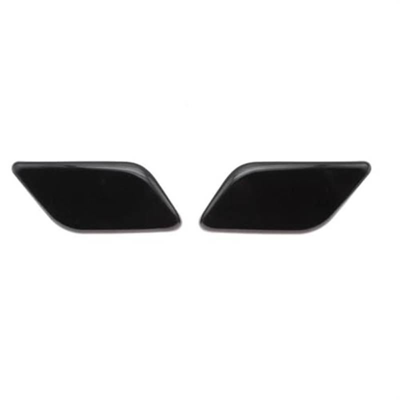 Jodriva Frontstoßstange Scheinwerferwaschanlage Sprühdüse Jet Abdeckkappe, for VW, for, 2008 2009 2010 2011 5N0955110 5N0955109 Scheinwerferwaschabdeckung(Black 1 Pair 08-11) von Jodriva