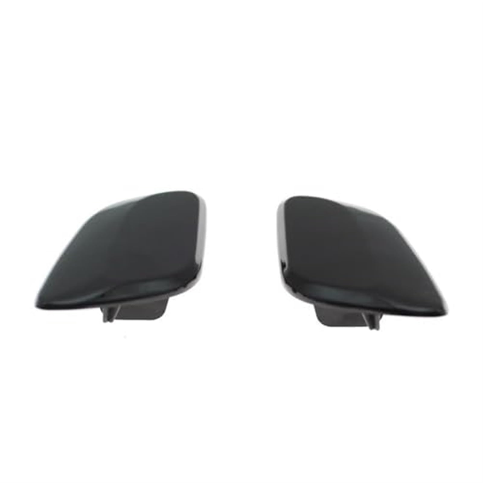 Jodriva Frontstoßstange Scheinwerferwaschanlage Sprühdüse Jet Abdeckkappe, for Volvo, XC70 II 2008 2009 2010 2011 2012 2013-2016 39883918 39883906 Scheinwerferwaschabdeckung(Black RH 39883918) von Jodriva