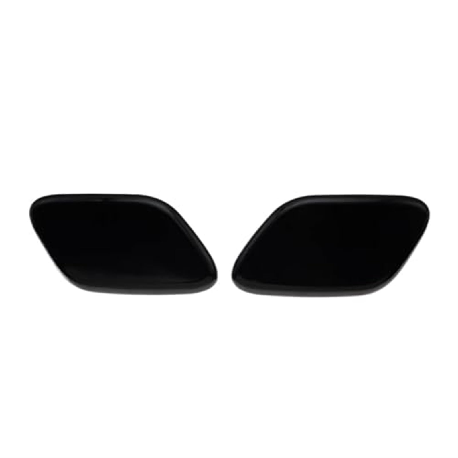 Jodriva Frontstoßstange Scheinwerferwaschdüsen-Kappenabdeckung, for Kia, Sportage 2016-2018 KX5 98681-H3000 98682H3000 p Scheinwerferwaschabdeckung(Black Set) von Jodriva