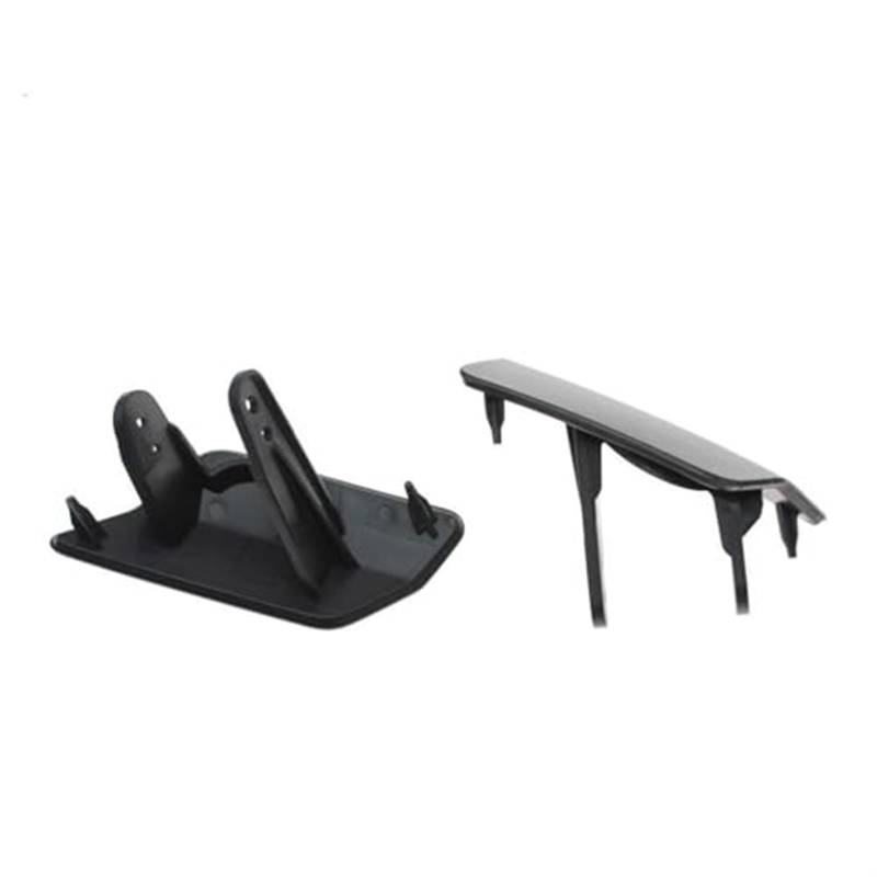 Jodriva Frontstoßstangen-Scheinwerfer-Reinigungs-Sprühdüsen-Abdeckkappe, for, 3er F34 GT LCI 16-20 51117371847 51117371848 Scheinwerferwaschabdeckung(Black Set) von Jodriva