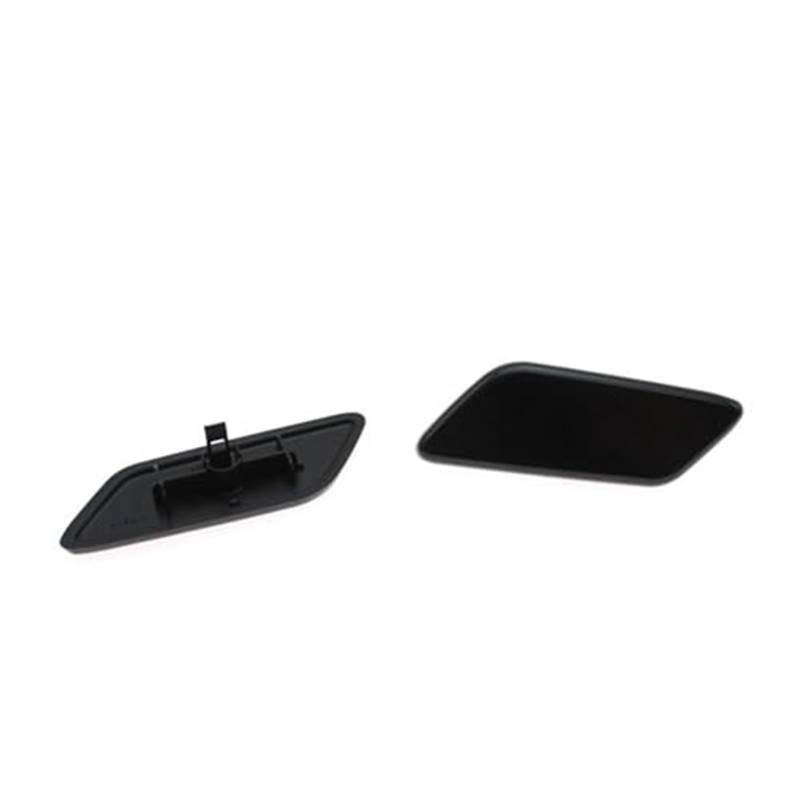 Jodriva Frontstoßstangen-Scheinwerfer-Scheinwerferwaschdüsen-Abdeckkappe, for Toyota, for Land Cruiser, Prado 150 LC150 2017 2018 2019 2020 Scheinwerferwaschabdeckung(Black Left 885045-60070) von Jodriva
