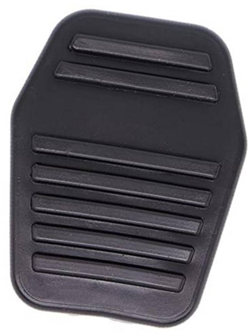 Jodriva Gummi-Bremsen-Kupplungs-Fußpedal-Pad-Abdeckung, for Ford Transit MK6 MK7 Tourneo 2000–2014 Autopedalabdeckung(Black 1Pc) von Jodriva