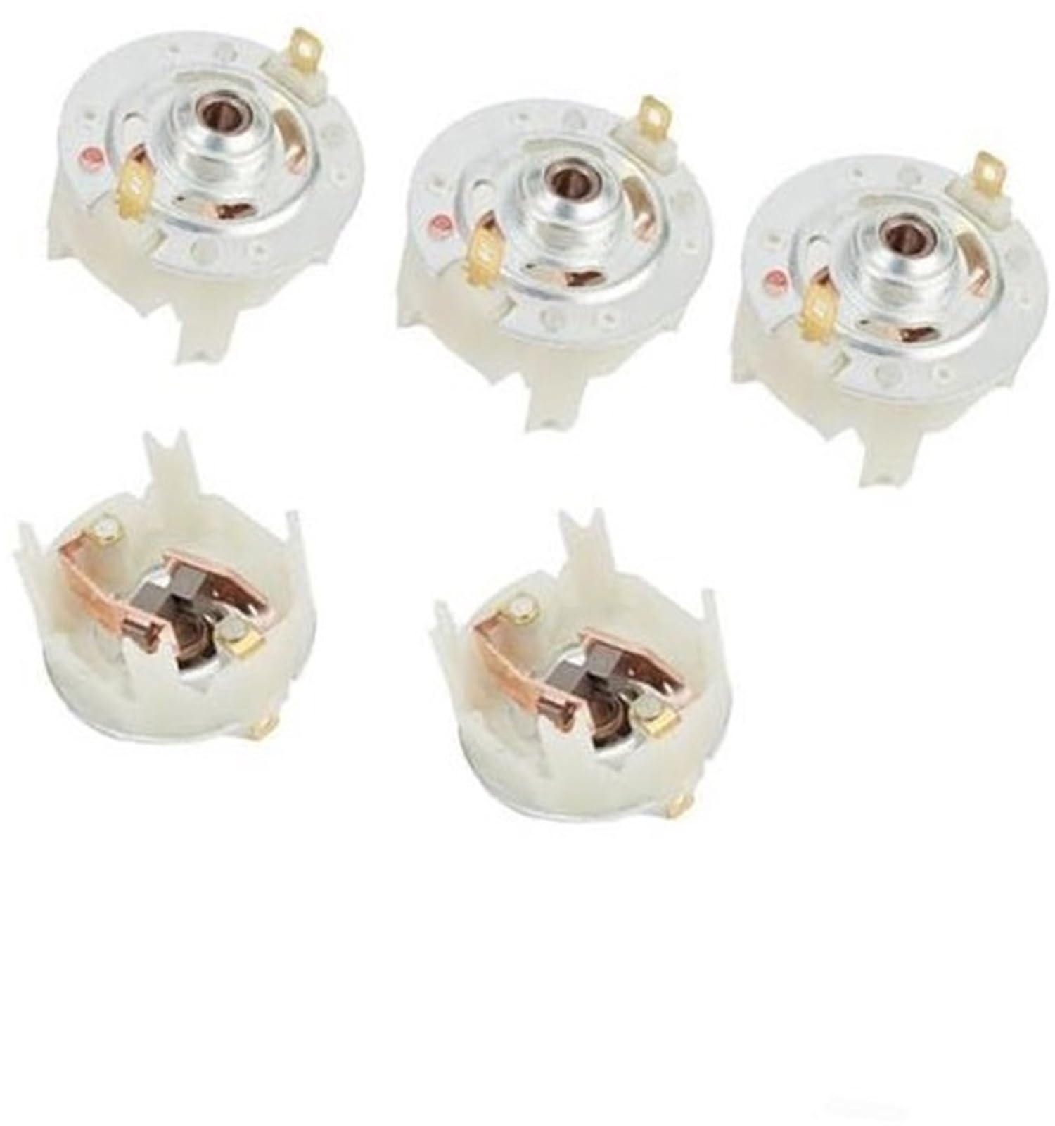 Jodriva Kohlebürstenhalter 5er-Set, passende Ersatzteile, for Bohrmotoren Modellreihe, for 775/750 Bürstenhalter für Autolichtmaschine Jodriva Kohlebürstenhalter 5er-Set, passende Ersatzteile, for Bohrmotoren Modellreihe, for 775/750 Bürstenhalter für Autolichtmaschine von Jodriva