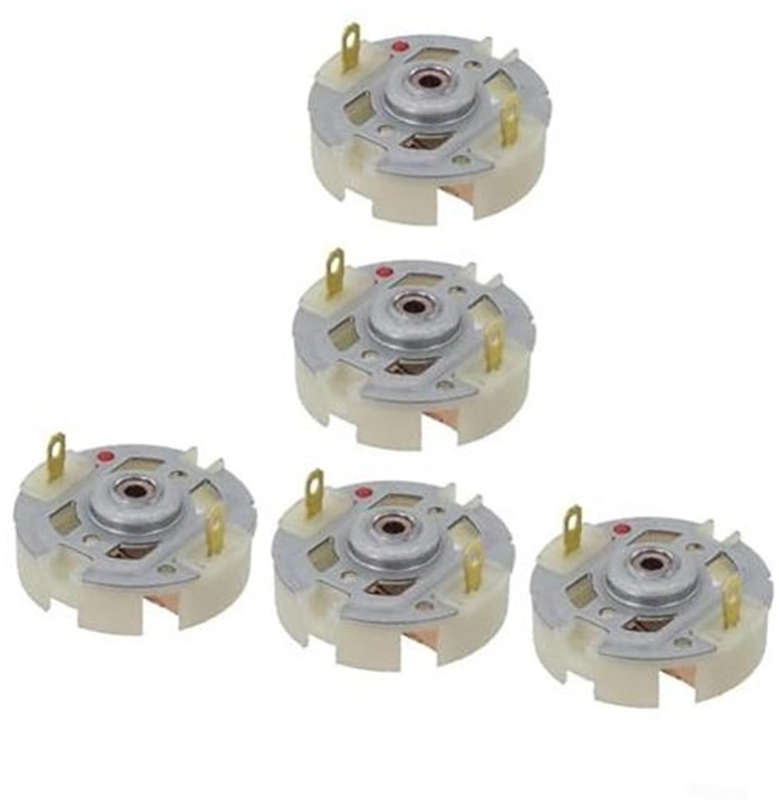 Jodriva Kohlebürstenhalter-Set, for RS550 HC683LG HC685LG KV3SFN Motor, 5-teiliger Ersatz-Kohlebesenhalter, hochzuverlässige Kohlefaserbürsten, for die Reparatur von Elektrowerkzeugen Bürstenhalter fü Jodriva Kohlebürstenhalter-Set, for RS550 HC683LG HC685LG KV3SFN Motor, 5-teiliger Ersatz-Kohlebesenhalter, hochzuverlässige Kohlefaserbürsten, for die Reparatur von Elektrowerkzeugen Bürstenhalter fü von Jodriva
