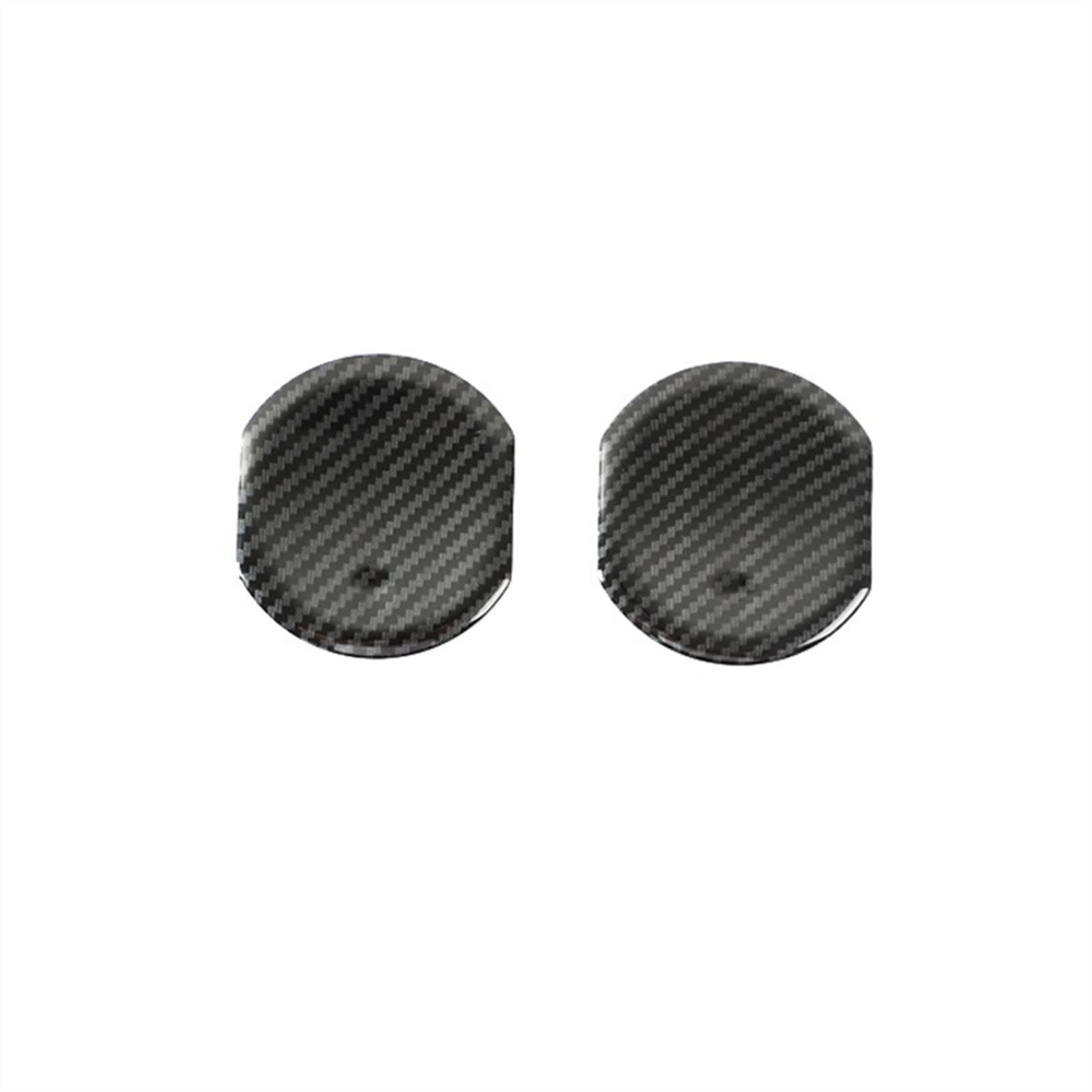 Jodriva Kohlefaser-Farbflanken, Klimaanlage, Armaturenbrett-Entlüftungsabdeckung, for Toyota, for RAV4 2013–2018 Auto-Lüftungsgitter-Dekoration(Carbon Fiber Color) von Jodriva