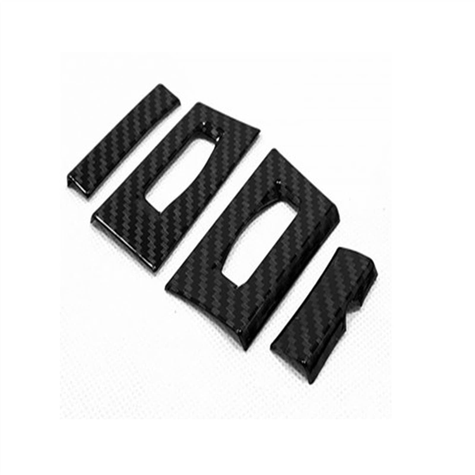 Jodriva Kohlefaserfarbene Klimaanlagen-Armaturenbrett-Entlüftungsabdeckung, for Toyota, for Avalon Auto-Lüftungsgitter-Dekoration(Carbon Fiber Color) von Jodriva