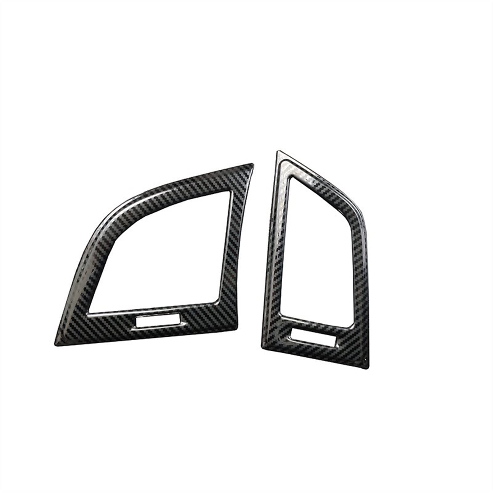 Jodriva LHD 2-teilige Kohlefaser-Farben-Edelstahl-Klimaanlage, Armaturenbrett-Entlüftungsabdeckungsverkleidung, for Hyundai, for Elantra Auto-Lüftungsgitter-Dekoration Jodriva LHD 2-teilige Kohlefaser-Farben-Edelstahl-Klimaanlage, Armaturenbrett-Entlüftungsabdeckungsverkleidung, for Hyundai, for Elantra Auto-Lüftungsgitter-Dekoration von Jodriva