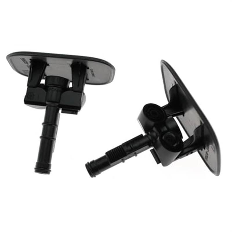Jodriva Links rechts vorne Scheinwerfer-Reinigungswaschanlage Sprühdüsenabdeckung Scheinwerfer-Wasserstrahlkappe, for Kia, Cadenza K7 2010 2011 2012 Scheinwerferwaschabdeckung(Black Left 1PCS) von Jodriva