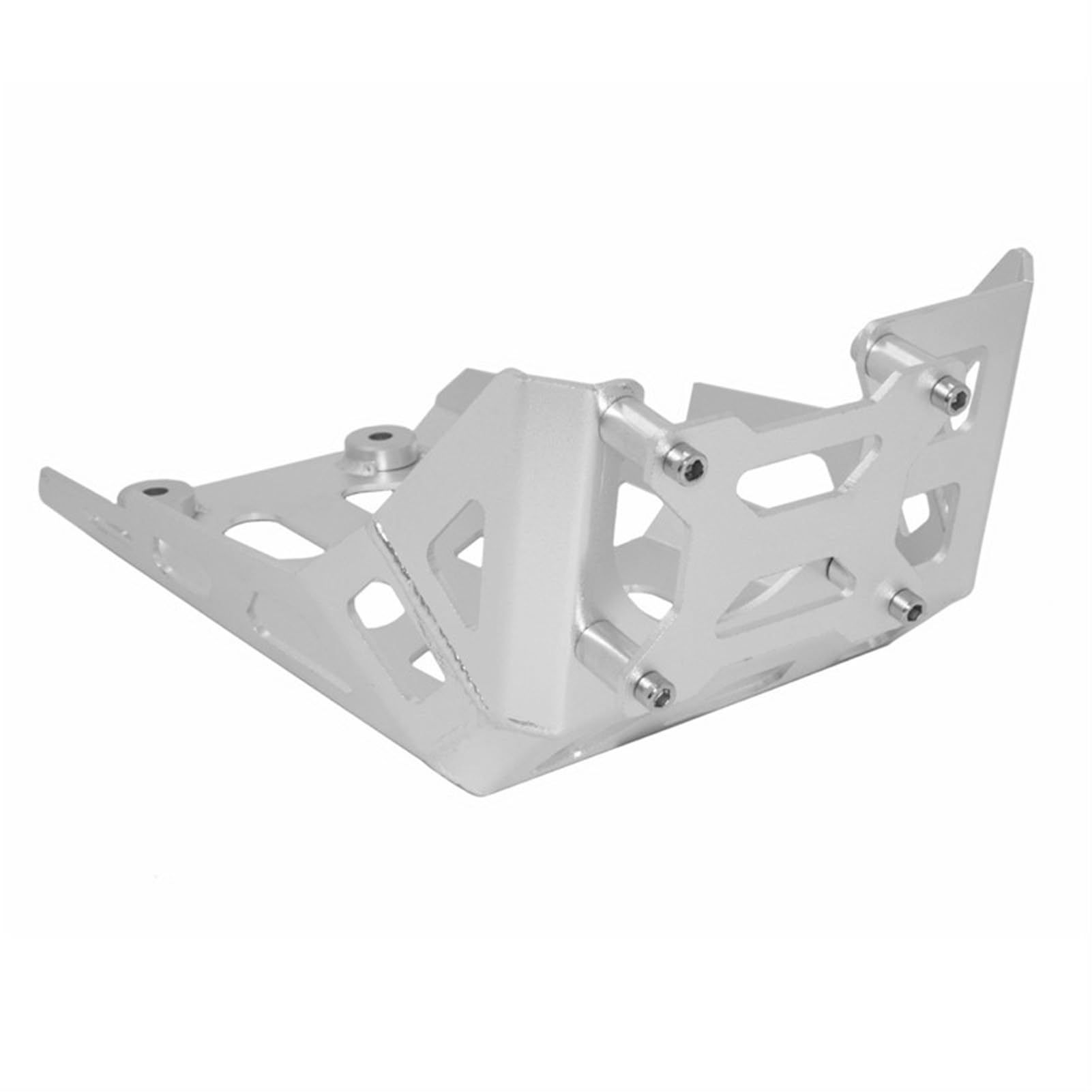 Jodriva Motorchassisschutz Expedition Skid Panel Plate Belly Pan Protector, for, G 310 R/GS G310R G310GS 2016 2017 2018 2019 2020 Motorrad Unterbodenschutz(Silver) von Jodriva