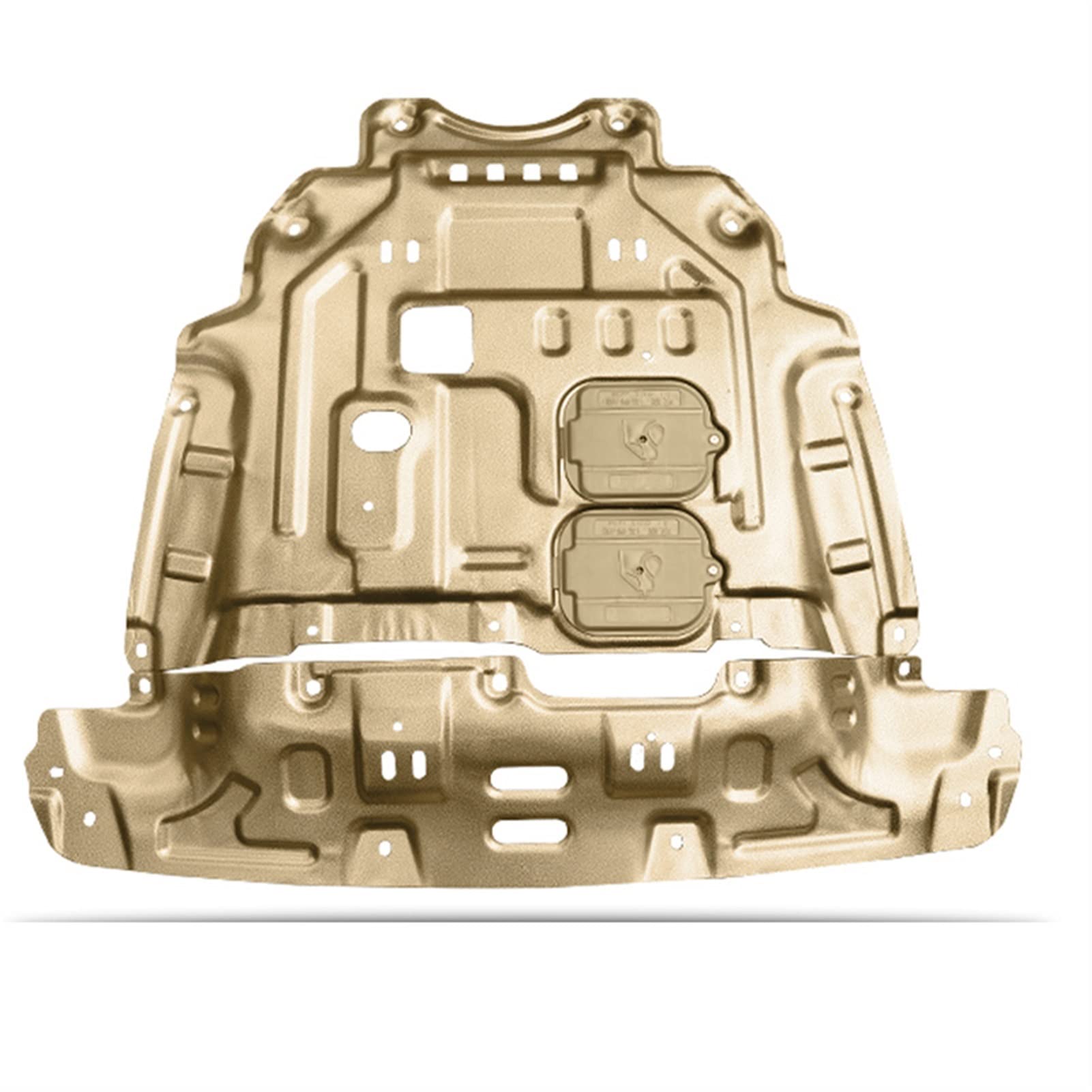 Jodriva Motorchassisschutzabdeckungsschutz aus Manganstahl, for Haval, Jolion 2021 Motorrad Unterbodenschutz(Aluminum Magnesium) von Jodriva