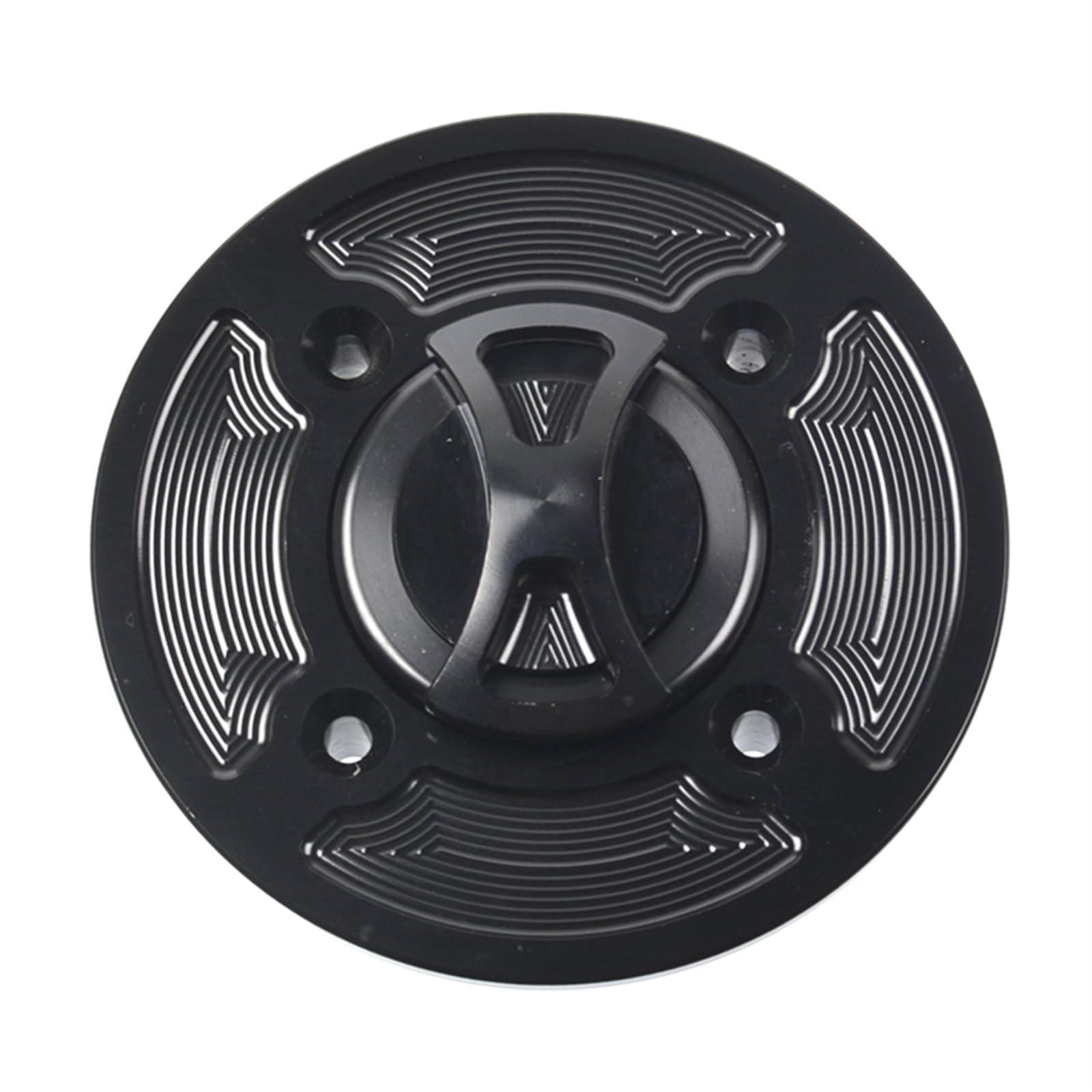 Jodriva Motorrad CNC-Tankdeckel, for Apulia RSV4 2009 2010, for Nachrüstung Tankdeckel mit Schnellverschluss Tankdeckel mit Schnellverschluss(Black) von Jodriva