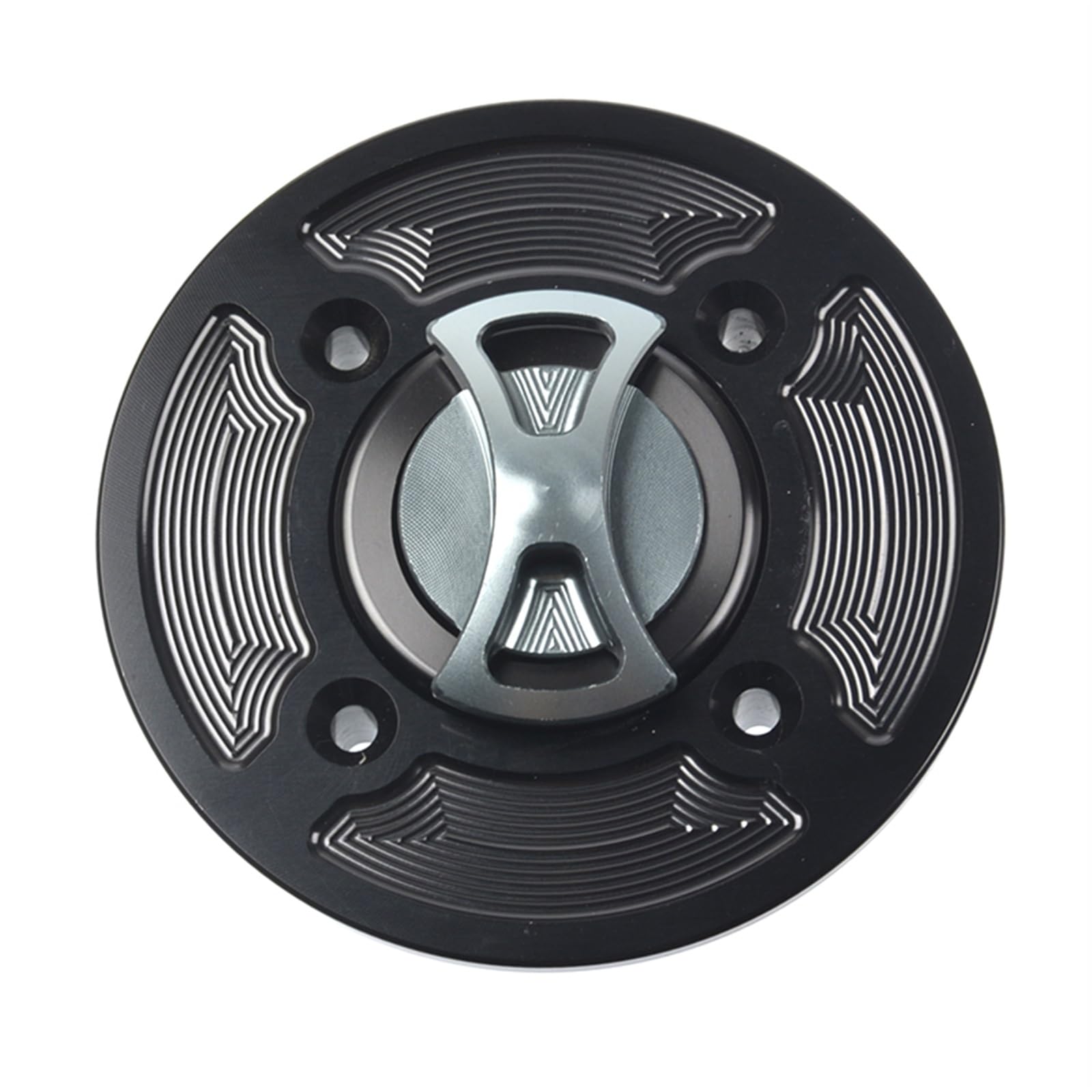 Jodriva Motorrad CNC-Tankdeckel, for Apulia RSV4 2009 2010, for Nachrüstung Tankdeckel mit Schnellverschluss Tankdeckel mit Schnellverschluss(Grey) von Jodriva