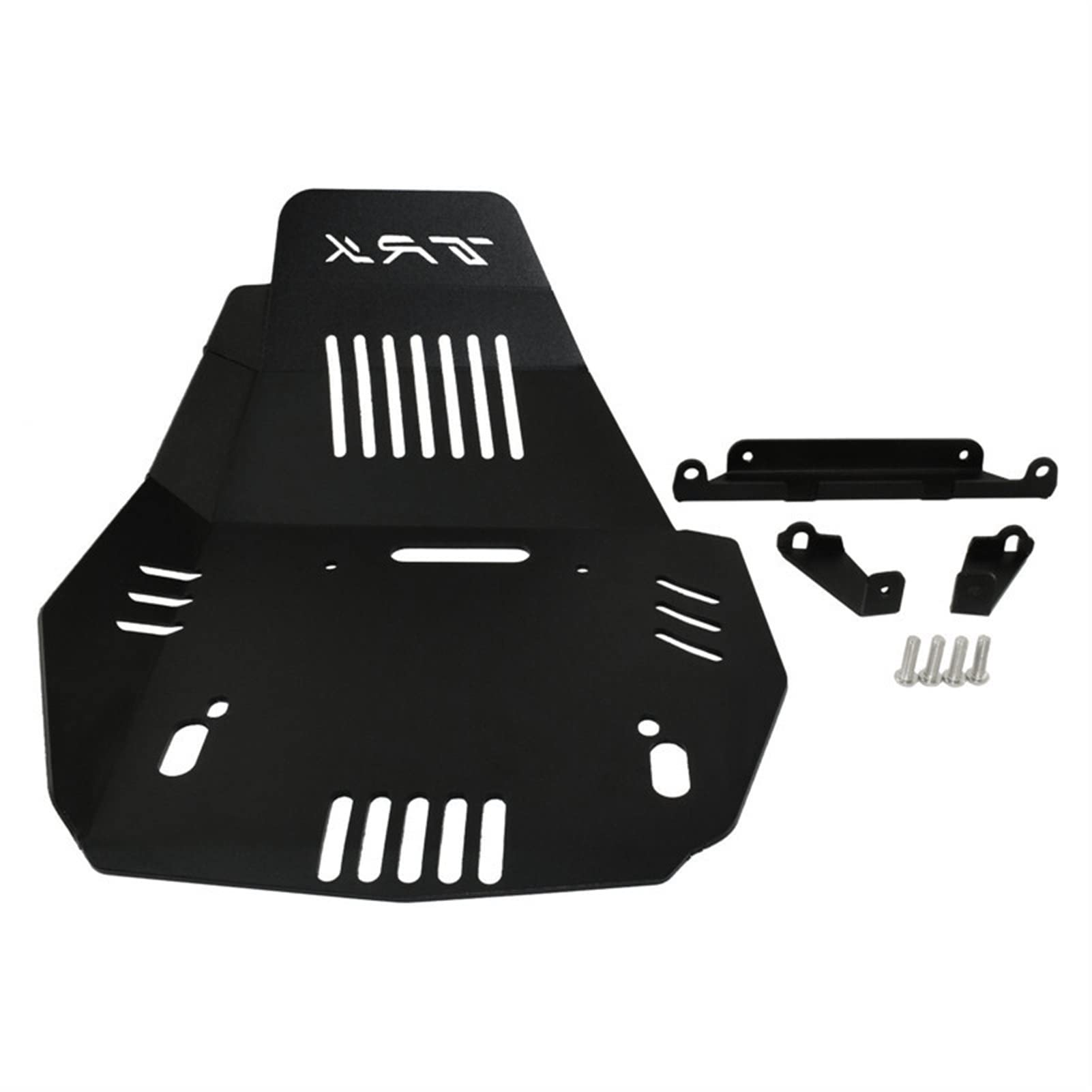 Jodriva Motorrad-Motor-Bauchpfannenschutz, Unterfahrschutz, for Benelli, Jinpeng TRK502 TRK502X TRK 502 502X 2018 2019 Motorrad Unterbodenschutz(Black) von Jodriva