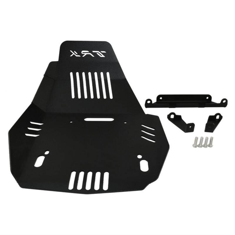 Jodriva Motorrad-Motor-Bauchpfannenschutz, Unterfahrschutz, for Benelli, Jinpeng TRK502 TRK502X TRK 502 502X 2018 2019 Motorrad Unterbodenschutz(Black) von Jodriva